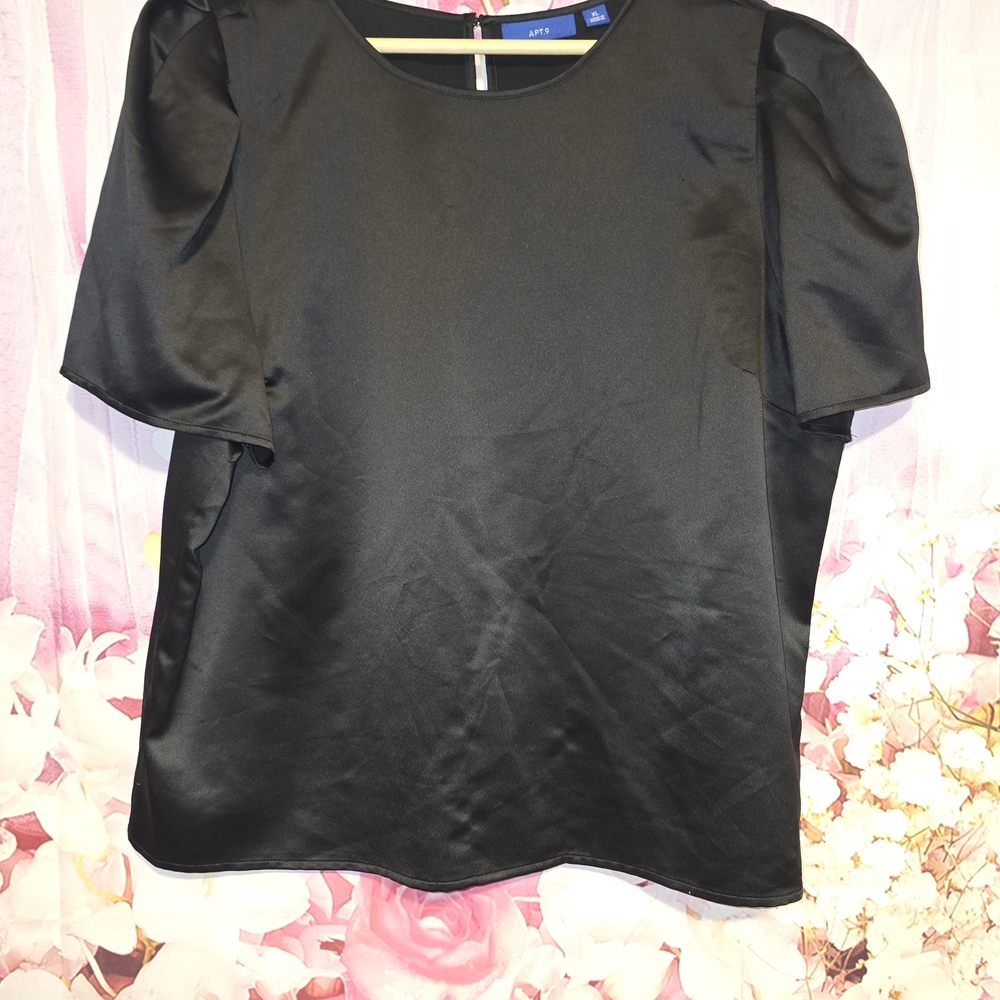 Elegant Black Women's Top